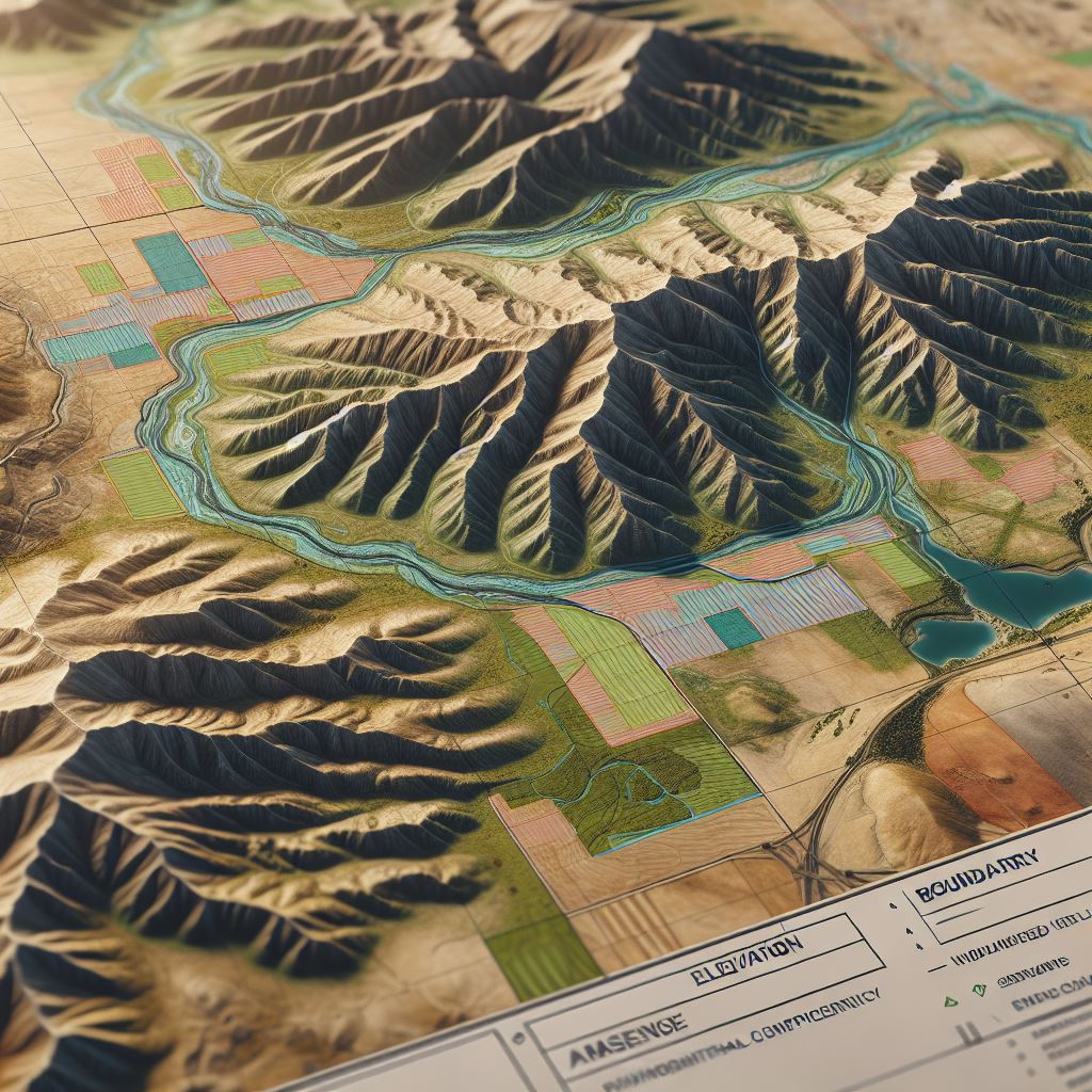 Detailed terrain mapping, elevation and contour mapping by GCC ADEC