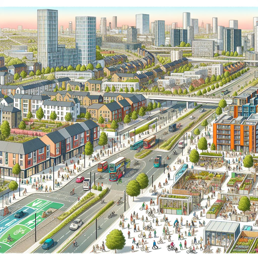 Town and City Planning Drawing by GCC ADEC, UAE