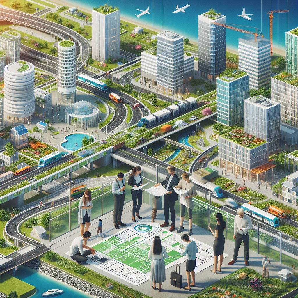 Urban planning and sustainable infrastructure development by GCC ADEC.